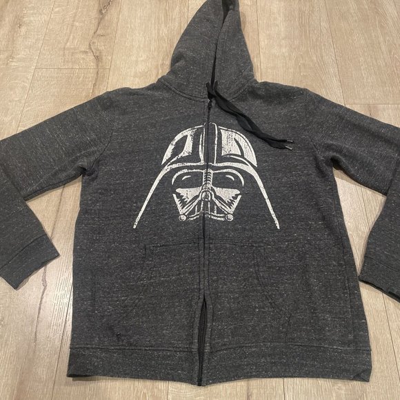 STARWARS DARTH VADER FULL ZIP  MENS SWEATSHIRT/ HOODIE SIZE L - Picture 4 of 6